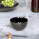 ボウル 10cm ラウンド M.STYLE スウィーツパレット ブラック 磁器 美濃焼 ( 皿 食器 洋食器 日本製 食洗機対応 電子レンジ対応 小鉢 丸 取り...