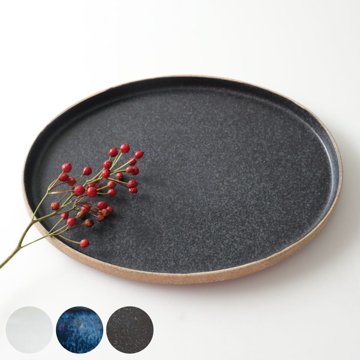 プレート 26cm L オーバル TOSS 磁器 美濃焼 （ 食洗機対応 電子レンジ対応 皿 お皿 大皿 盛皿 楕円 高級感 シック 切り立ち形状 オードブル 盛り合わせ おしゃれ ）【39ショップ】