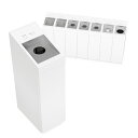 室内用ゴミ箱 業務用ダストボックス 25L DHシンライン クズイレ ( 法人限定 屋内用 分別ゴミ箱 業務用 ゴミ箱 ごみ箱 屋内 分別 スチール製 ダストボ...