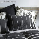 枕カバー Fab the Home 43×63cm用 ゼブラノ 綿100% ( ピローカバー ピローケース まくらカバー ファブザホーム コットン 綿 ボーダー...