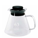 コーヒーサーバー 720ml ロクサン 63 ガラス製 ( 電子レンジ対応 コーヒー サーバー 目盛り付き ドリップコーヒー ピッチャー カラフェ ジャグ おし...