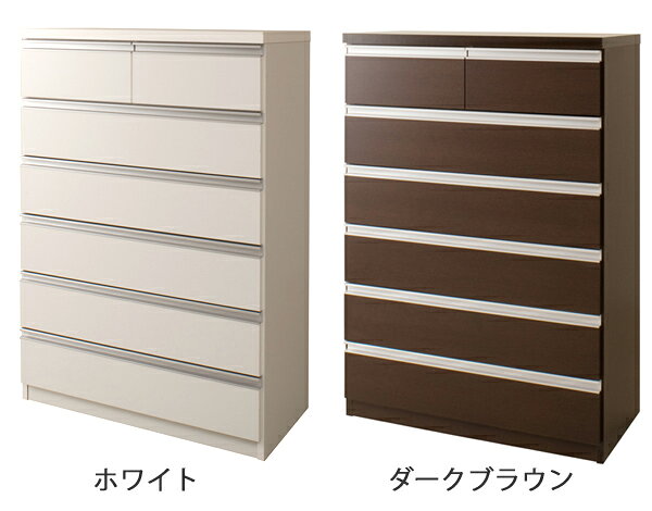 チェスト 6段 洋タンス シンプルデザイン 日本製 幅80cm ( 衣類収納 たんす 棚 収納棚 タンス シンプル ラック 木製 おしゃれ リビング収納 クローゼット 完成品 国産 洋室 和室 ) 【39ショップ】 [3]