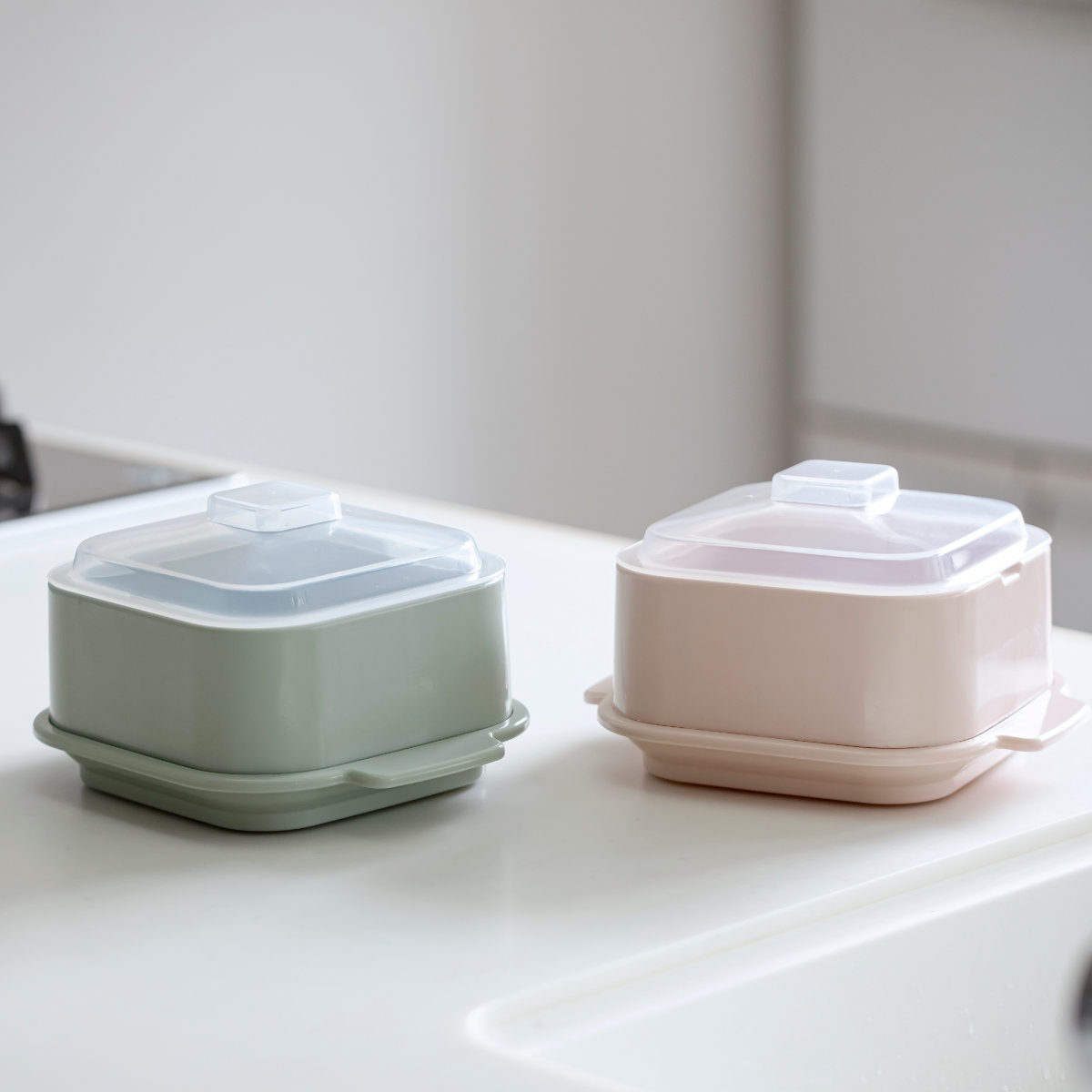 ＆NE クッキングスチーマー Recopo 蒸し器 電子レンジ調理器 （ レンジ調理器 レンジ 簡単 手軽 時短 調理 電子レンジ 日本製 調理器具 火を使わない 便利グッズ 電子レンジ調理 時短調理 食洗機対応 温野菜 おしゃれ かわいい ）【39ショップ】 interior-palette-10158505 インテリアパレット サンプル画像3