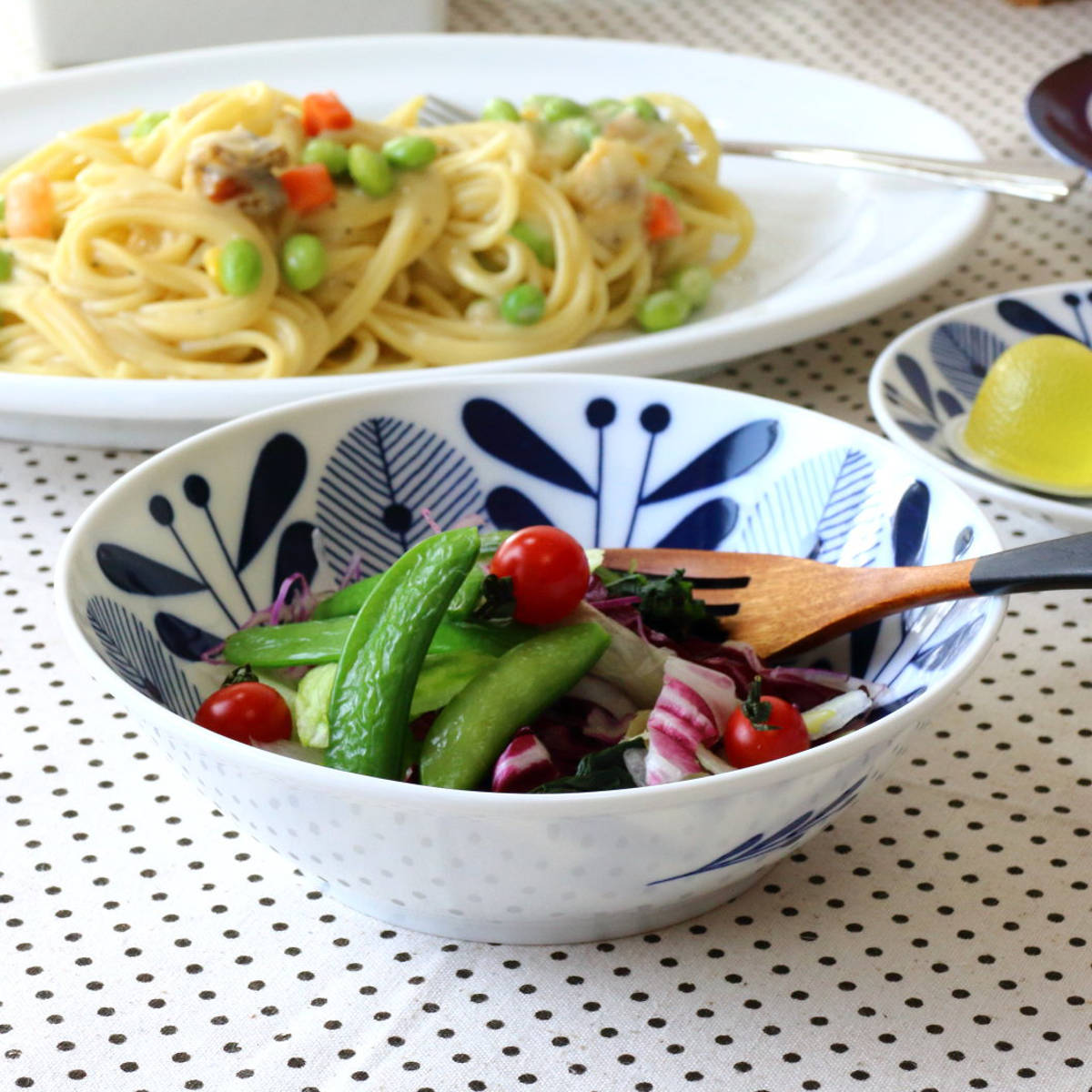 ボウル オーランド サラダボウル 17cm （ 磁器 美濃焼 日本製 電子レンジ対応 食洗機対応 皿 お皿 プレート うつわ 器 鉢 北欧 北欧風 おしゃれ かわいい 食器 サラダ ）【39ショップ】