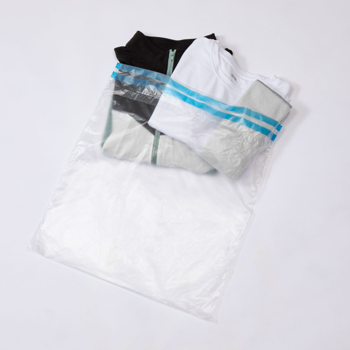 ポリ袋 巾着 15L 10枚入り 半透明 買い物袋 収納袋 ゴミ袋 （ ごみ袋 15リットル ...