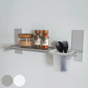 マグネット 収納 BLAVO ポケット トレイ セット ブラボ ( 調味料ラック スパイスラック 磁石 小物トレー ホルダー カトラリーポケット 調味料スタンド...