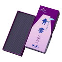 線香 青雲 バイオレット バラ詰 約80g ( お線香 お供え 法事 仏壇 お墓参り 自宅用 微煙 少量 香り付き お盆 お彼岸 供養 御霊前 御仏前 御供 煙少ない フローラル 仏具 仏事用品 ) 【39ショップ】