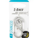 カラビナ エスビナー #2 幅2.2×高さ5cm ( ナイトアイズ NITEIZE S-BINER Sビナー DUALCARABINER STAINLESS S...