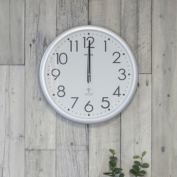 電波時計 掛け時計 ウェーブ ウォールクロック