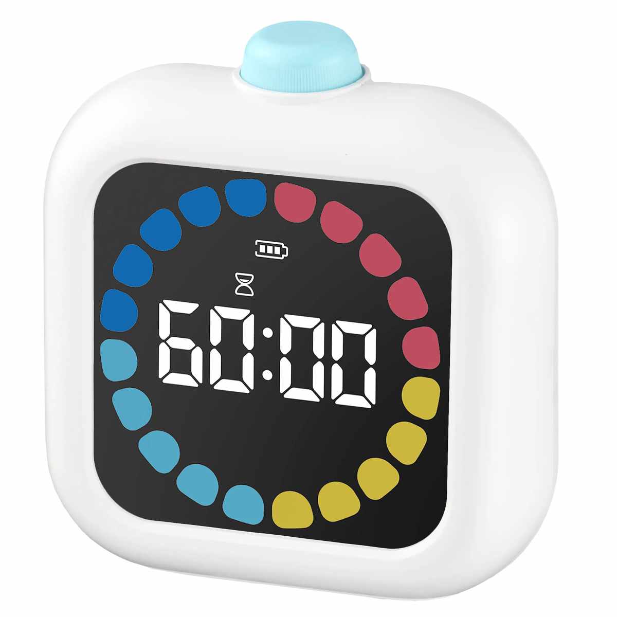 知育タイマー よーめる デジタルタイマー 学習タイマー （ 卓上時計 デジタル タイマー 知育時計 時計 クロック 置き時計 充電式 時間管理 小学生 中学生 大人 切り替え 宿題 受験勉強 自立 習慣 勉強 ゲーム スマホ 目覚し時計 ）【39ショップ】