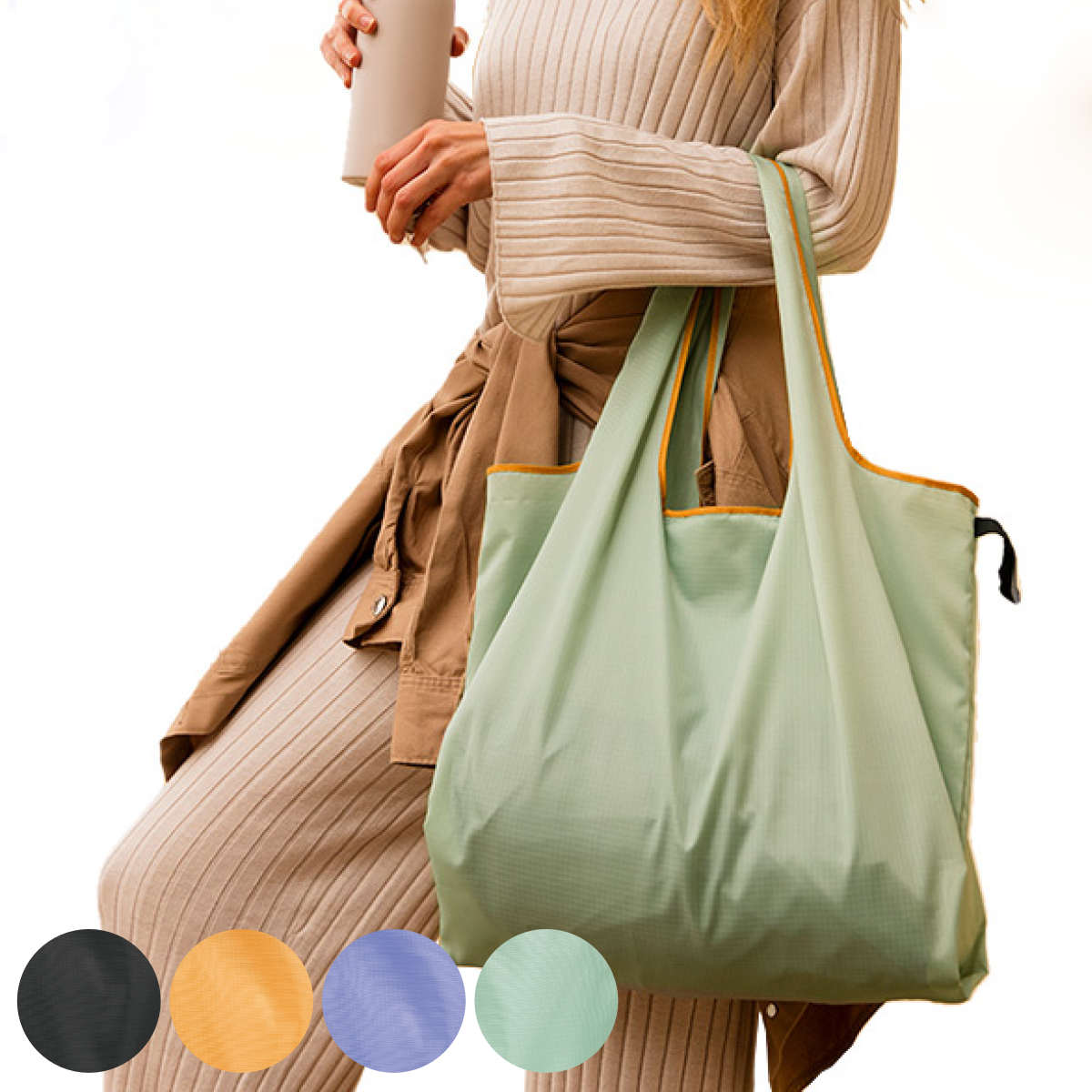 楽天インテリアパレットエコバッグ notabag Tote （ ノットアバッグ Notabag 折りたたみ 撥水 マチ広 ブランド トート トートバッグ 手提げかばん 手提げ サブバッグ マイバッグ 鞄 かばん コンパクト 肩掛け 軽量 大容量 リサイクル素材 ）【39ショップ】