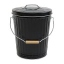 灰入れバケツ 18L 二重底 灰入れ ふた付き 暖炉 ゴミ箱 obaketsu オバケツ ( バケツ 灰 薪入れ 灰取り フタ付き 灰バケツ ペレット 蓋付き ...