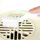 バスブラシ 浴室排水口ブラシ ピンセット付 ( お風呂掃除 バス ブラシ すき間掃除 排水口 ドアレール 風呂床 ハンディタイプ タイル 目地 バス用品 掃除用...