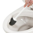 トイレブラシ しなやか 速乾 ケース付き 黒ブラシ ( トイレ掃除 ブラシ 乾きやすい 衛生 抗菌加工 ケース やわらか素材 シンプル トイレ掃除ブラシ 掃除用...