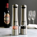 【レビュー特典付き】 Russell Hobbs 電動ミル 2本セット ソルト&ペッパーミル ( ラッセルホブス ミル 2個 LEDライト付き 電池式 ボタン式...