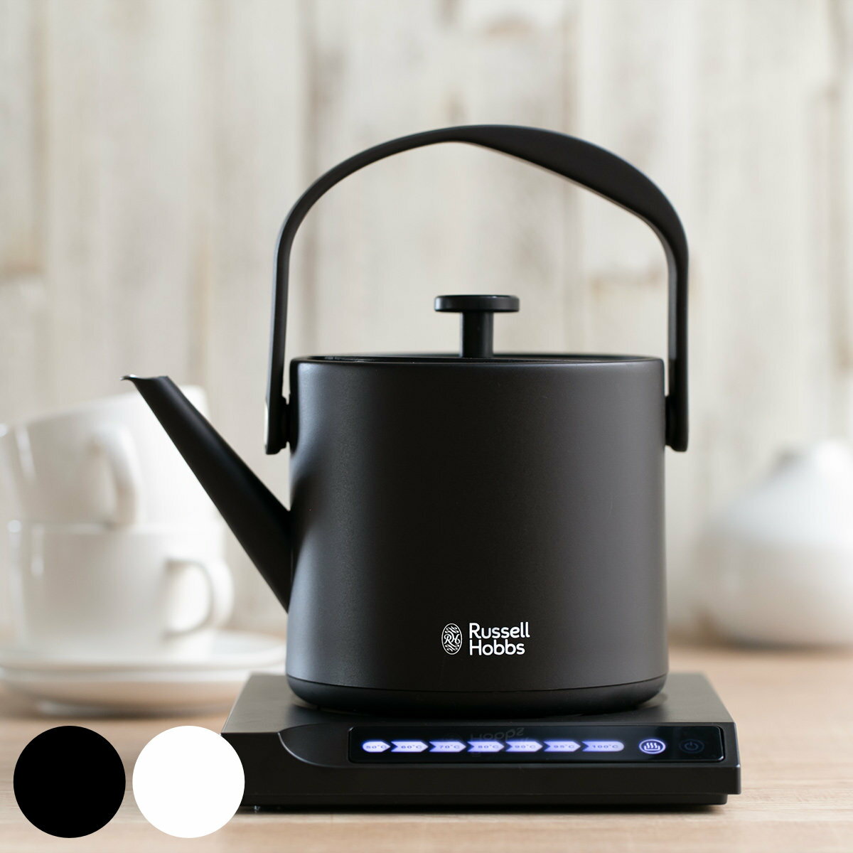 ラッセルホブス 7300JP Russell Hobbs 電気ケトル 600ml 温度調節付き 保温機能付き Tケトル （ ラッセルホブス 電気ポット 0.6L 温度調節 温度設定 保温 湯沸かし おしゃれ 湯沸しポット 湯沸し器 ポット 0.6リットル ドリップ キッチン家電 キッチン小物 ）【39ショップ】