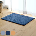 バスマット 乾度良好 リッカ 45×60cm 速乾 ( お風呂マット 足拭きマット お風呂 バスグッズ 浴室マット 玄関マット 吸水 抗菌 防臭 洗濯OK シン...