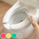 便座クッション 拭けるらくらく便座クッション3D 便座シート ( 便座 クッション シート 便座マット トイレカバー 吸着 日本製 洗浄暖房型 O型 U型 トイ...