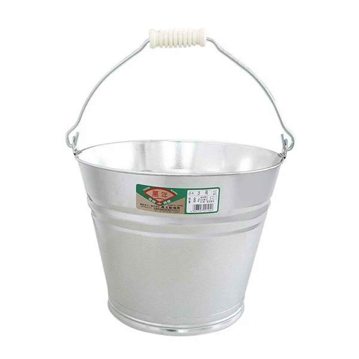 トタンバケツ 3号 8L （ 園芸 ガーデニング 水汲み 高耐久 消火用 日本製 庭 ガーデニング用品 洗車 掃..