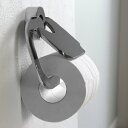 蓋つきペーパーホルダー BISK VENTURA トイレットペーパーホルダー ビスク トイレ用品 蓋つき トイレ ( トイレットペーパー ホルダー 紙巻器 ステ...