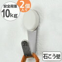 フック 剛力フック シングル 2個入り ピンタイプ 強力フック ( ピンフック 石膏ボード ベニヤ 石膏 壁 石膏ボード壁用 石こうボード ベニヤ壁 収納 用 ...