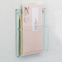 クリアポケット 壁付け マルチレール対応 アクリル ポケット ( 収納 壁面 壁 ハガキ 手紙 書類 壁面収納 オプション パーツ 部品 ラック 小物収納 小物...
