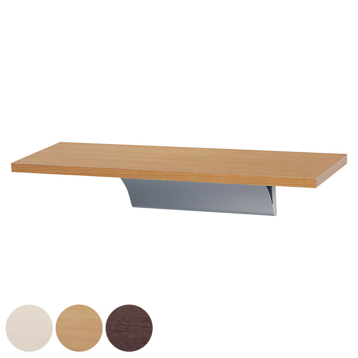 シェルフ ウッドシェルフ 40cm 壁付け 棚 木製 （ ウォールシェルフ ラック 壁 壁面 収納  ...