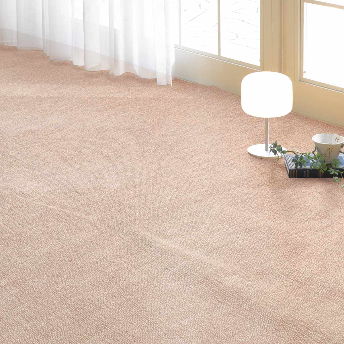 カーペット タフトカーペット 261x261cm 江戸間4.5畳 ホットカーペット対応 ( ラグマット 絨毯 マット 正方形 床暖対応 ラグ アクセントラグ 床暖 ホットカーペット 対応 インテリア 日本製 抗菌加工 抗菌 フリーカット 無地 )【39ショップ】 [3]