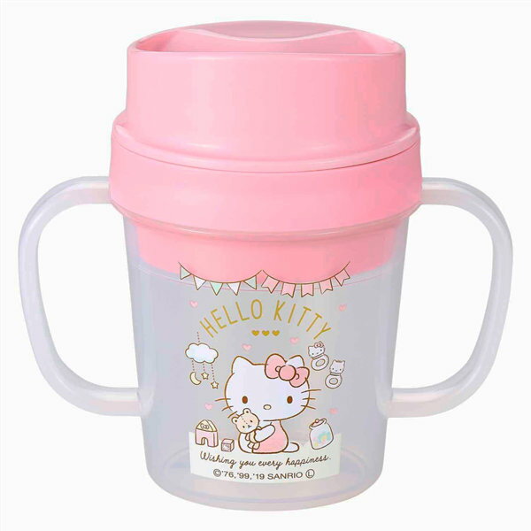 トレーニングカップ コボレス ハローキティ コップ ベビー キャラクター 日本製 ( カップ 赤ちゃん 両手 ベビーカップ トレーニングマグ キティ ベビーコッ...