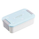 弁当箱 550ml シマエナガ ランチボックス 仕切付 ( お弁当箱 食洗機対応 レンジ対応 一段 抗菌 防汚 日本製 食洗機OK レンジOK お弁当 弁当 パ...