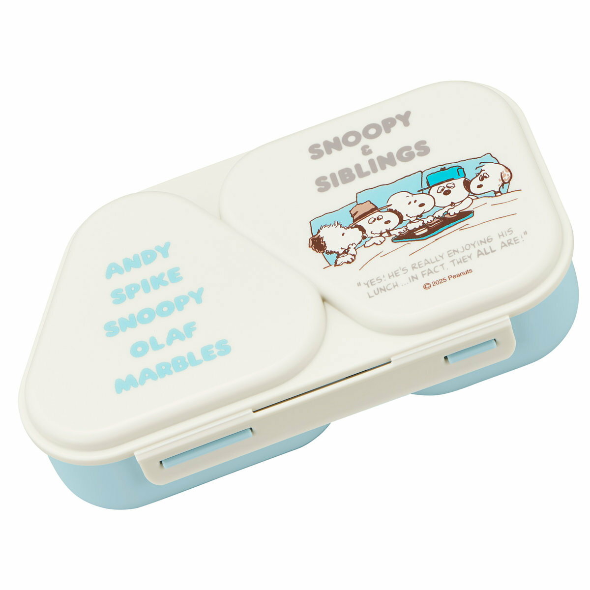 Rakuten - おにぎりケース おにぎりランチケース ピーナッツ （ スヌーピー おむすびケース レンジ対応 2個用 日本製 レンジOK 三角おにぎり お弁当 弁当 おにぎり弁当 おむすび ケース ）【39ショップ】