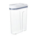 OXO オクソー 保存容器 マルチディスペンサー 1.5L 大 ( プラスチック ストッカー 透明 プラスチック製保存容器 プラスチック保存容器 プラスチック容器 保存 容器 ワンプッシュ開閉 スリム 乾物ストッカー )【39ショップ】