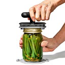 OXO ビンオープナー ベースパッド付き ( オクソー オープナー 瓶オープナー 瓶 ビン 瓶の蓋 ボトルオープナー 蓋開け 蓋 フタ 滑りにくい シリコンパッ...