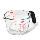 OXO 計量カップ 1L 1000ml ガラスメジャーカップ 大 GG ( 耐熱 ガラス 1リットル 計量 カップ 目盛 オクソー 食洗機対応 電子レンジ対応 ...