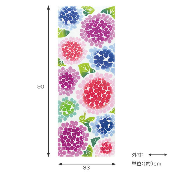 手ぬぐい 紫陽花とカタツムリ 日本製 （ てぬぐい 手拭 手拭い インテリア 飾る 飾り 壁 壁面 タペストリー ハンカチ ハンドタオル 紫陽花 あじさい かたつむり 花 夏 季節 ）【5000円以上送料無料】