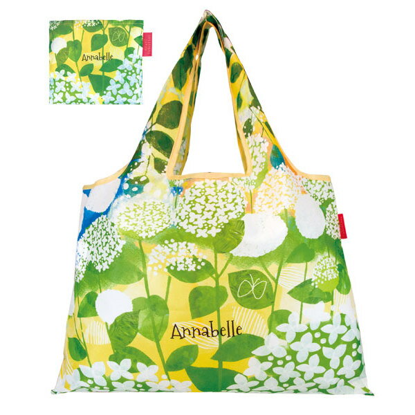 エコバッグ 2way Shopping Bag Annabelle デザイナーズ （ ショッピングバッグ 買い物バッグ マイバッグ エコバック 折りたたみ コンパクト 大容量 マチ広 レジ袋 コンビニ マチ有り マシ無し 軽量 おしゃれ かわいい ） 