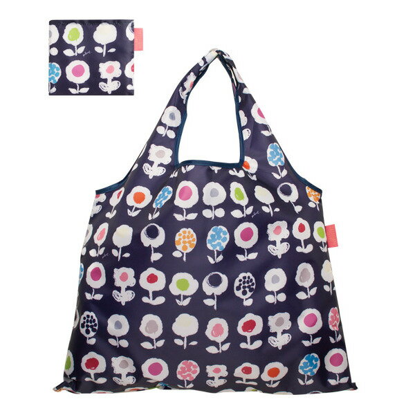 エコバッグ 2way Shopping Bag キャンディフラワー デザイナーズ （ ショッピングバッグ 買い物バッグ マイバッグ エコバック 折りたたみ コンパクト 大容量 マチ広 レジ袋 コンビニ マチ有り マシ無し 軽量 おしゃれ かわいい ） 