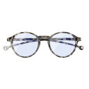 【アウトレット】リーディンググラス PARAFINA VOLGA ASH WHITE DEMI ブルーライトカット ( 老眼鏡 メガネ おしゃれ 軽量 フレーム...