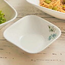 ボウル 13cm スクエア コレール CORELLE フェアリーフローラ ( 食洗機対応 電子レンジ対応 オーブン対応 シリアルボウル サラダボウル 白 耐熱 ...