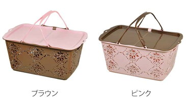 簡易テーブル テーブルバスケット ドレバス ( バスケット かご カゴ 収納 蓋つき フタ シンプル キャンプ アウトドア バーベキュー お買い物 ショッピング )【39ショップ】