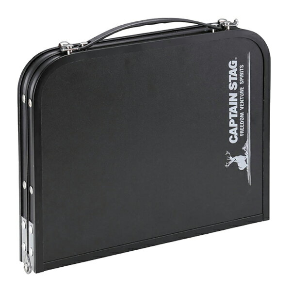 アウトドアテーブル 折りたたみ FDハンドテーブル キャプテンスタッグ ( CAPTAIN STAG アウトドア レジャー ミニテーブル コンパクト 簡易テーブル テーブル サブテーブル シンプル 薄型 ブラック )【39ショップ】通販格安セール情報 楽天 通販