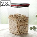 保存容器 2.8L ロック付き 長方形 スマートシールコンテナ ( 食品ストッカー プラスチック フードコンテナ プラスチック製保存容器 乾物入れ コンテナ ス...