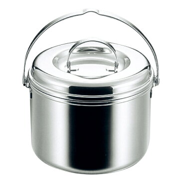 アウトドア 調理器具 17cm 寸胴鍋 つる付 3層鋼 キャプテンスタッグ CAPTAIN STAG ( 送料無料 17センチ 鍋 なべ ステンレス 料理 調理 直火 キャンプ クッカー バーベキュー BBQ )【39ショップ】