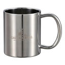 マグカップ 250ml NEWパラオ ダブルステンマグカップ キャプテンスタッグ ( CAPTAIN STAG コップ 持ち手付き マグ カップ 保温 保冷 ステンレス製 ステンレス アウトドア 食器 ホット アイス 広口 二重構造 おしゃれ ) 【39ショップ】