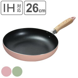 フライパン 26cm IH対応 フッ素加工 ナチュラルクックピュア