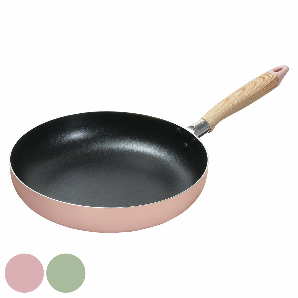 樂天商城 - フライパン 28cm IH対応 フッ素加工 ナチュラルクックピュア （ ガス火対応 オール熱源対応 炒め鍋 いため鍋 ふっ素加工 軽い 28センチ フッ素コーティング アルミ製 軽量 キッチン用品 調理用品 ） 【39ショップ】
