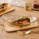 グラタン皿 19.5cm Pyrex パイレックス 耐熱ガラス ( 食洗機対応 電子レンジ対応 オーブン対応 耐熱皿 食器 洋食器 一人用 中皿 グラタン 耳付き 取っ手 オーバル 楕円 ガラス 耐熱 おしゃれ ) 【39ショップ】