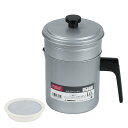 オイルポット 1L 活性炭ろ過フィルター付き フッ素樹脂加工 シンプル・ウェア ( 油こし器 油濾過 油ポット 活性炭カートリッジ 油ろ過ポット 日本製 1リッ...