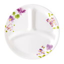 ランチプレート 26cm コレール CORELLE バイオレットミスト 5枚セット ( 食洗機対応 電子レンジ対応 オーブン対応 耐熱 仕切り皿 ランチ皿 白 ...