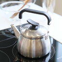 広口ケトル 1.6L チーノ ステンレス製 ( IH対応 ガス火対応 オール熱源対応 やかん 湯沸かし 湯沸し ポット 1.6リットル ステンレスケトル 調理器...